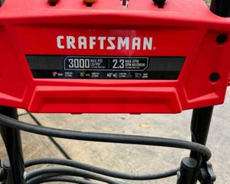 Craftsman 3000 max PSI 2.3 Max GPM