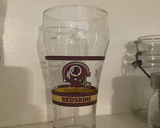 Redskins glass