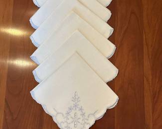 Vtg. embroidered napkins
