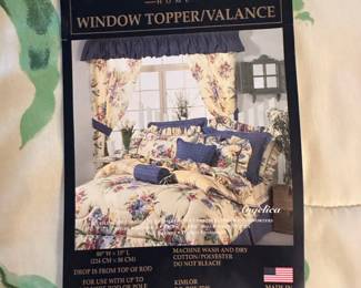 Vintage Karin Maki Comforter and curtains
