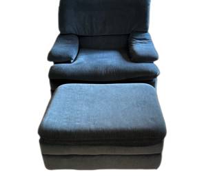 Flexsteel arm chair with ottoman