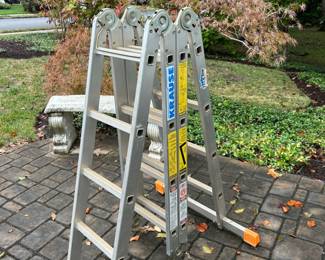 Aluminum 12 ft Multi postion ladder