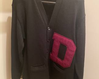 Letterman sweater vtg