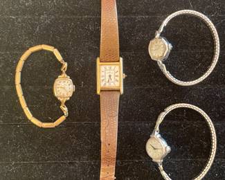 Vintage watches: Hamilton, Lady Elgin, Gruen