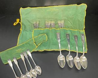 Sterling silver spoon sets