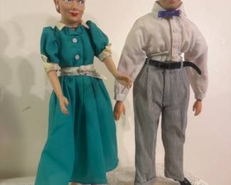 Lucille and Ricky Vintage Dolls