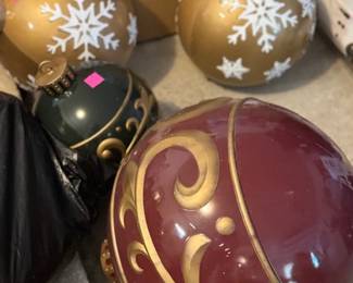 EX Large Christmas front yard Christmas Balls