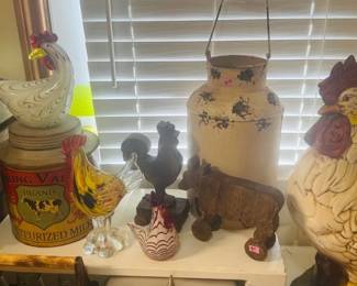 Chicken and Kitchen  Collectibles