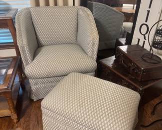 Great Corner Chair and Ottoman