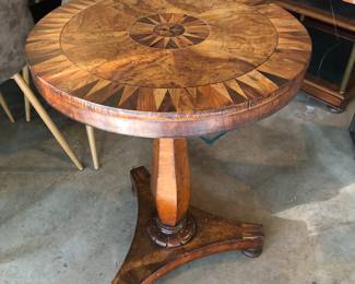 Antique inlaid table