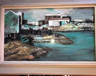 Carl Gaertner 1951 oil painting 