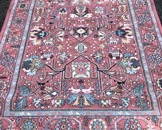 Machine made rug 7’ 9” x 5’ 2”