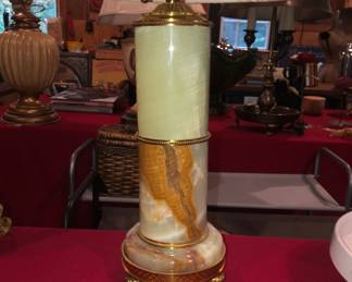 Onyx lamp