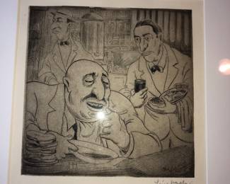 Russell T. Limbach “Strictly Kosher”Cleveland Print Club 1932