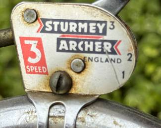 Vtg Sturmey Archer England 3 Speed