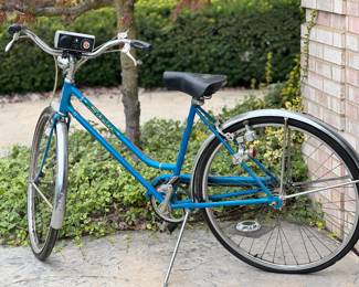 Blue & White Schwinn Breeze Girls Bicycle