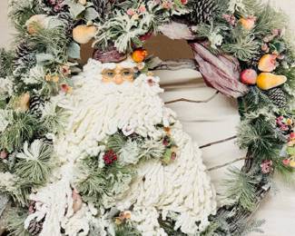 Extra Large Santa Wreath