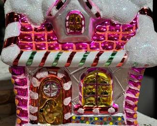 Christopher Radko Gingerbread House Cookie Jar