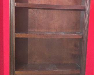 Broon wood bookshelf