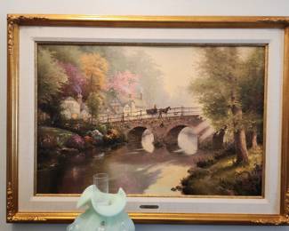 THOMAS KINKADE SIGNED OVER $7000 WHEN PURCHASED
