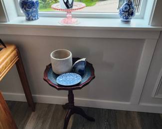 BLUE AND WHITE POTTERY