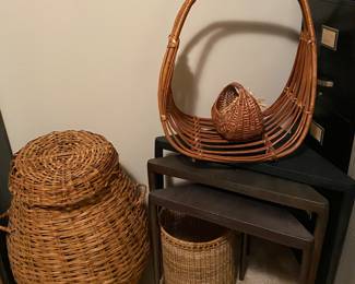 3 tier MCM metal nesting tables. 