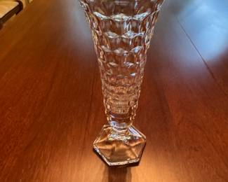 Crystal vase