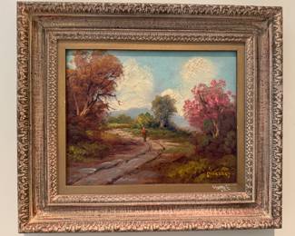 Autumn road, P Wesley