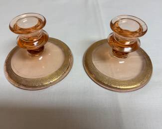 Tiffin candlesticks