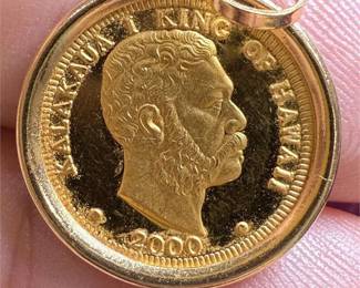 King Kalakaua Coin 2000