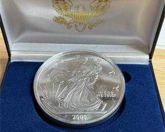 2000 Silver Liberty Dollar
