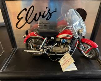 Elvis Motorcycle Model