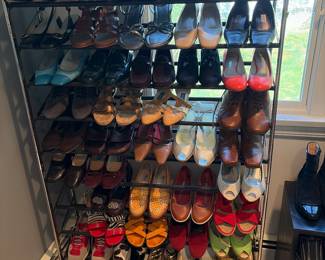 Designer’s shoes Prada ,Ellen Tracy,  Steve Madden ,Stewart Weitzman,and many more 