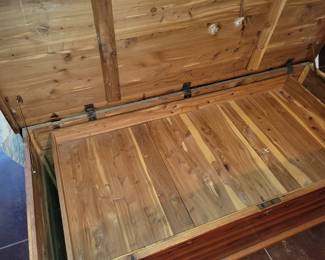 Large cedar chest