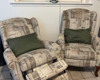Secret recliners.  