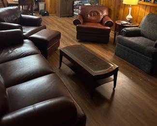 Chateau D’Ax red leather- very soft!