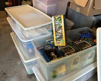 This is one item, but there are 8-9 very full boxes of M&M collectibles. 