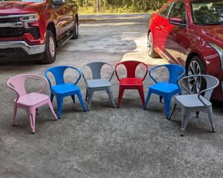 Six Sturdy Children Seats