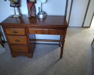 Wooden desk