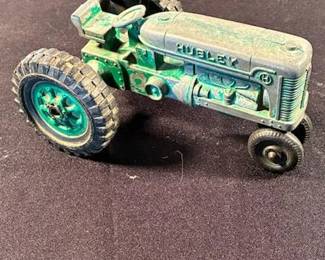 Hurley kiddie toy green tractor