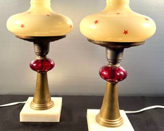 Pretty vintage lamps