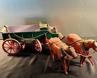 Britain's Ltd. 1930's farm wagon and horses