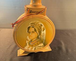 Decorative wooden flask