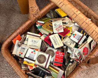 Vintage matchbooks