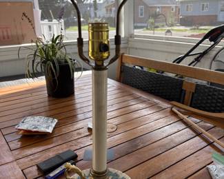 Wedgewood Candle lamp