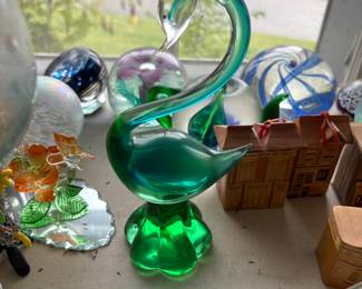 Murano glassware sculpture
