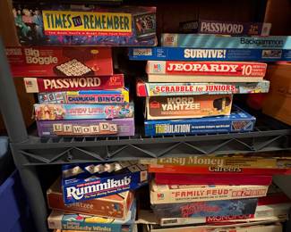Vintage boardgames