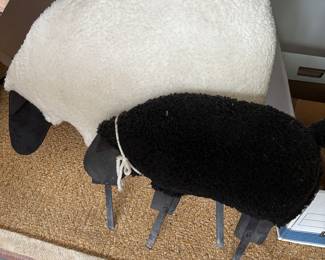 Sheep yard decor