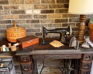 Antique and vintage Singer sewing machines