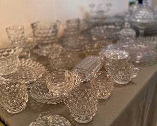 And... the largest collection of Fostoria this side of the Mississippi!